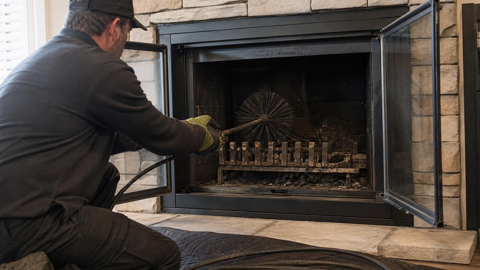 Practical chimney sweep & inspection in Royse City